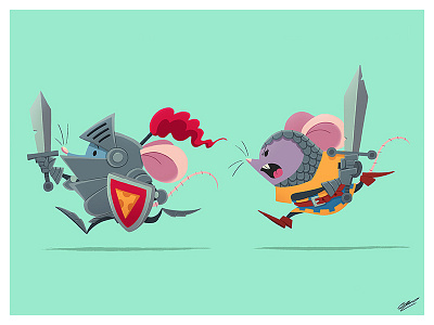 MOUSE KNIGHT animal animals art character character design design drawing illustration illustration art knight mouse