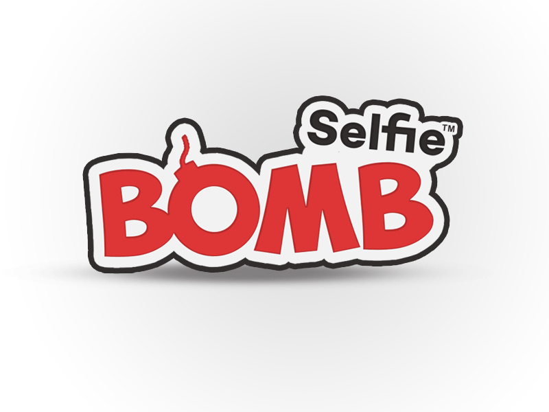 Selfie bomb logo by J Bottomley on Dribbble