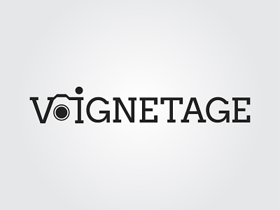 Vignetage Logo Design branding creative design design inspiration logo logodesign minimalist photography vector