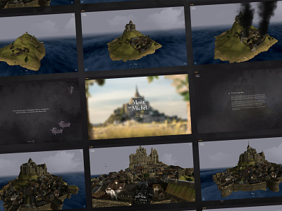 Mont Saint Michel 3D