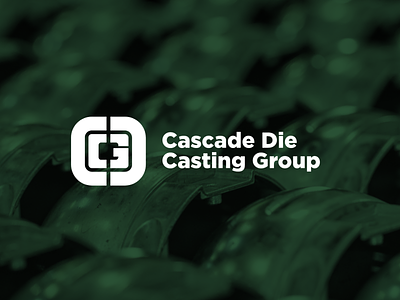 Cascade Die Casting Group | Branding brand branding design die casting identity identity branding illustration logo logo designer michigan