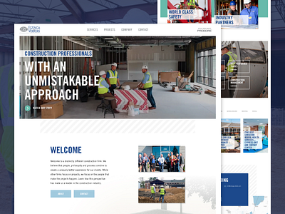 Elzinga & Volkers construction custom wordpress michigan ui ux web web design website wordpress