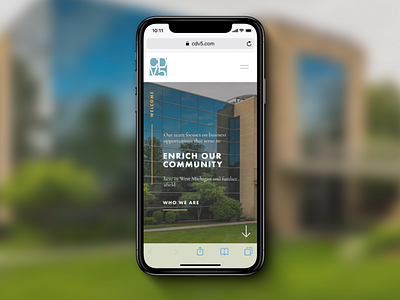 CDV5 - Mobile look custom wordpress michigan ui ux web web design website wordpress