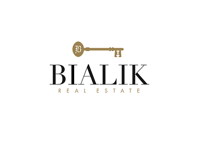 Bialik Real Estate Brand brand brand and identity branding design key logo mark michigan real estate real estate agency real estate agent real estate branding