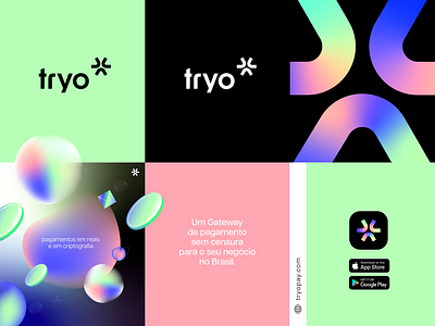 Tryo ID artwork brand branding corporate design id illustratio logo