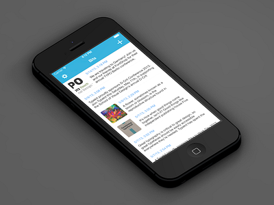 Bits app for iOS app black diary ios iphone journal minimal screenshot site white