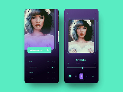 Music player UI