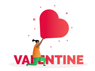 Valentine adobe adobe illustrator art color design illustration valentine