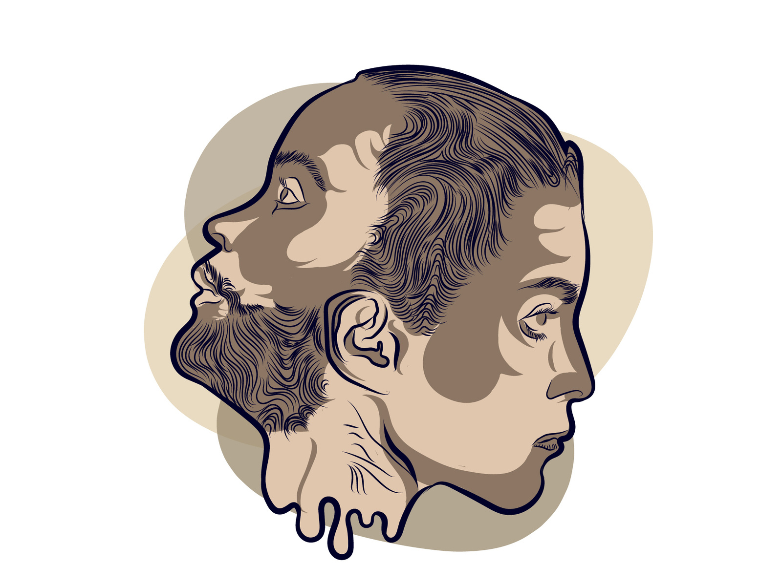 Two Worlds by Dean Majemite on Dribbble