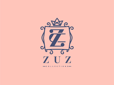 ZUZ COLLECTION adobe brand branding design fashion icon illustrator