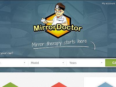 Homepage3 Blue blue doctor mirror rebound