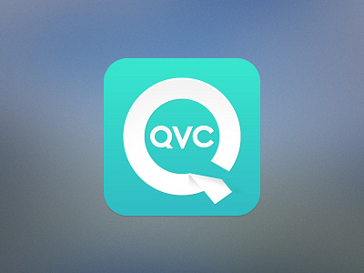 Qvc icon flat icon icon ios7 qvc rebound