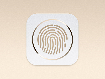 Touch Id 5s apple finger print fingerprint icon iphone 5s touch id