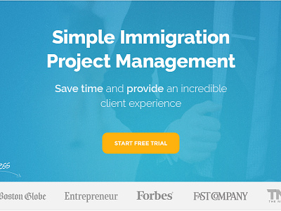 Lawyers Landing Page call to action icons immigration landing page law pm responsive saas