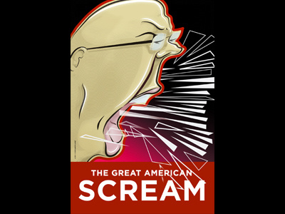 The Great American Scream! black artist illustration social justice