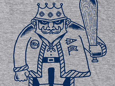 Royals Tee PreSale baseball bat city crown kansas king monoline mustache royals t shirt
