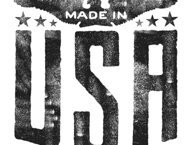 USA, USA, USA... design lettering type