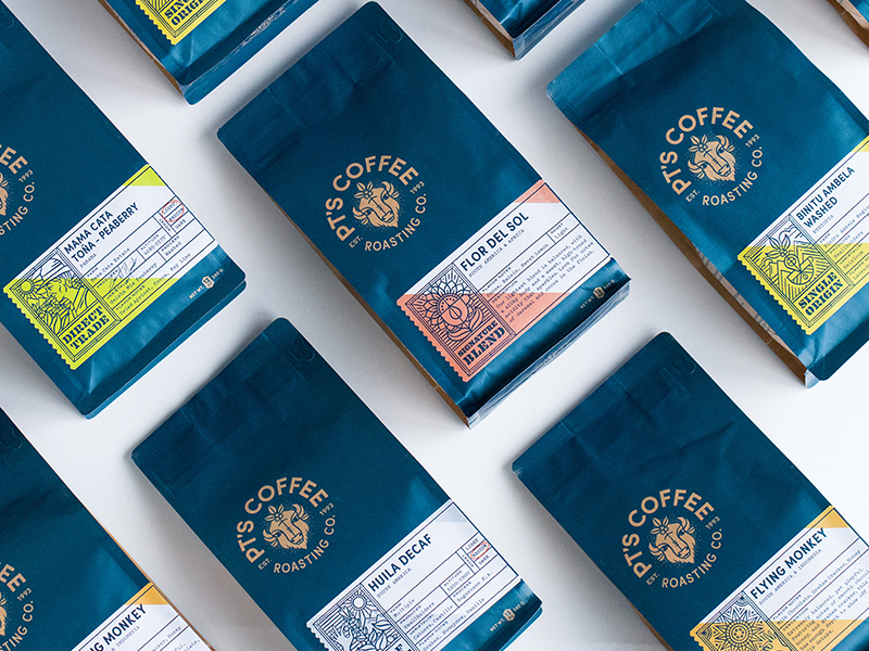 Perk up with 60+ fresh coffee branding & packaging designs 