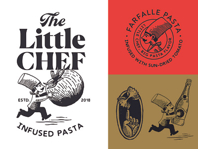 The Little Chef brand assets