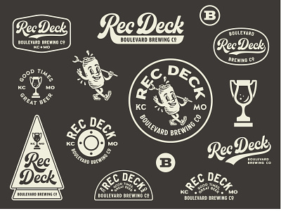 Rec Deck Brand Identity & Logo System