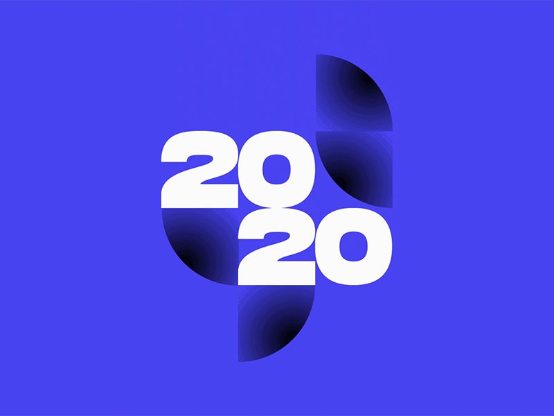 2020 Conference Identity animated gif animation gradient graphic design graphic device logo logotype pattern visual identity