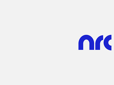 THE FLOOR. EXP [02] blue geometric logo logotype round