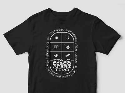 Italo Aperitivo T-shirt disco italo t shirt