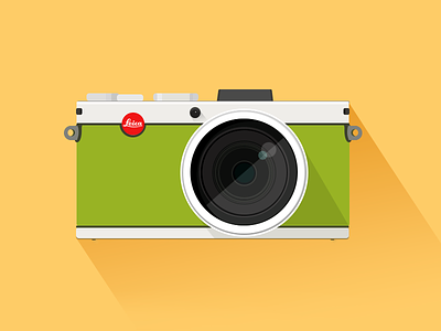 Leica Х2 graphic design icon leica llustrations