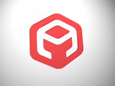 Personal Identity Final am cube hex logo ma perspective red