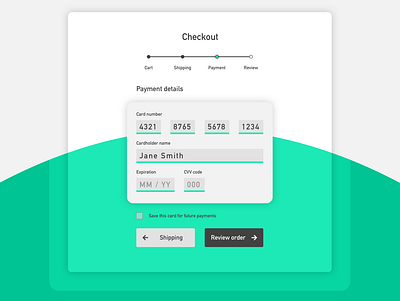 Credit Card Checkout cards checkout creditcard dailyui design ui