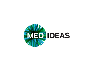 Medideas design idea identity logo