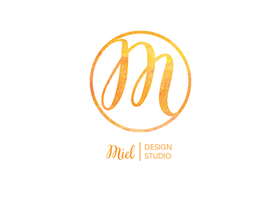 Miel Design Studio design logo studio