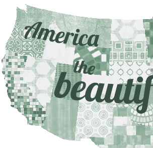 America the beautiful poster