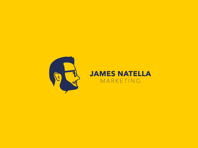 James Natella Marketing Logo Design freelance marketing profile avatar icon logo graphic design design