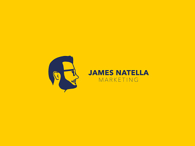 James Natella Marketing Logo Design avatar design freelance graphic design icon logo marketing profile