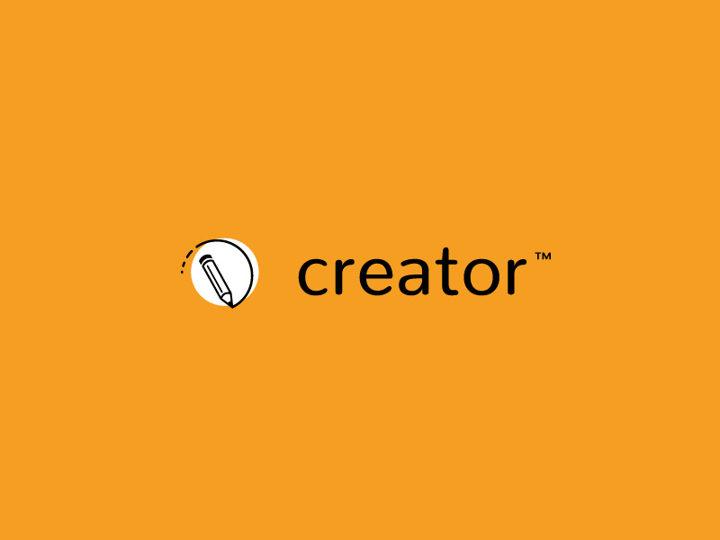 Creator Logo creative identity app symbol design graphic design logo