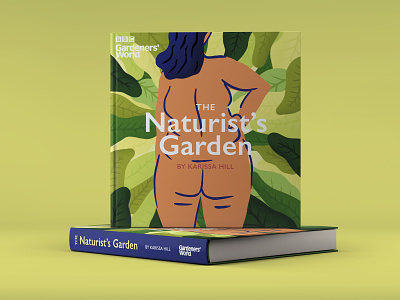 BBC Gardeners' World - The Naturists Garden bbc book concept garden gardeners world gardening green idea illustration nature naturism nude nudism tv show