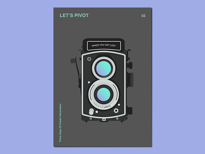 Day03 : Let's Pivot 30daychallenge gradients graphic design illustration