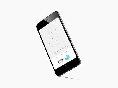 Toothbrush App - History Screen app dentistry design minimal mobile ui ux