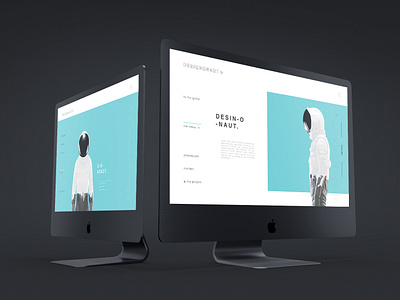 Designonaut. screens design graphic design minimal travel ui ux web web design