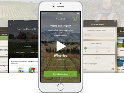 MyWineTour bvblogic experts ios recommendations tourism tourists travelling wine wine app wine regions wines and spirits xcode