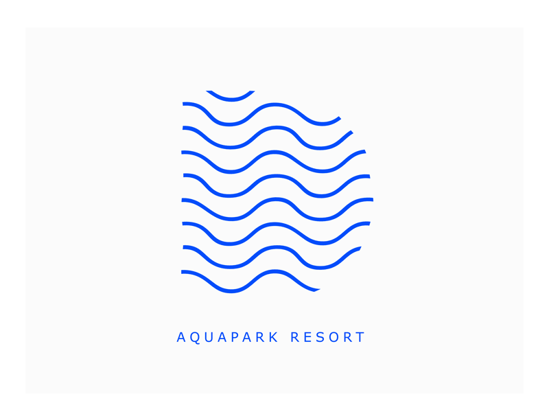 Dalgha beach 36 days of type 36days 36daysoftype 3d animation aguapark animation aquapark beach dalga dalgha hotel letterd logo resort sea waving wavy