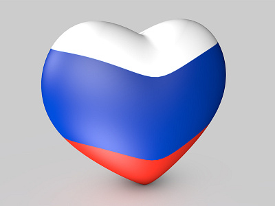 Russia flag style heart flag russia russia 2018 russian flag