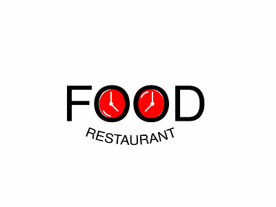 Food restaurant logo abstract app app apps application app concept business clock dasboard food food and drink illustration logo restaraunt restaurant logo sale typography vector web website