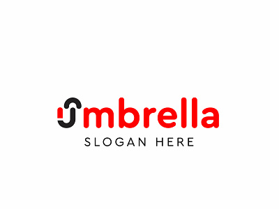 Umbrella logo design vector