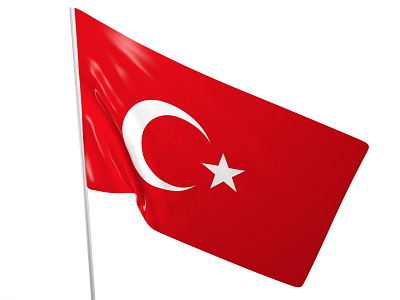 Turkey flag animation flag silk texture turkey turkish flag