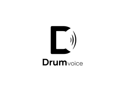 Drum voice 🥁 alarm logo branding brand voice drum sound
