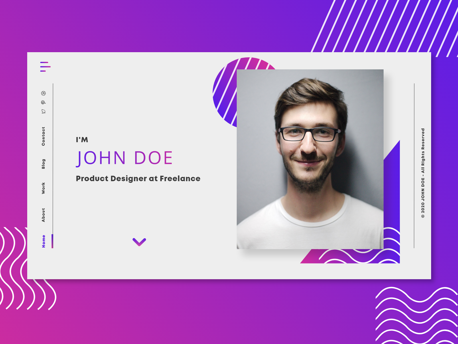 Product Designer -Landing Page by HitendraSingh Varma on Dribbble