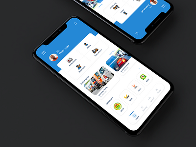 Drifan Driver App branding design illustration interface ui uitrends userinterfacedesign ux vector