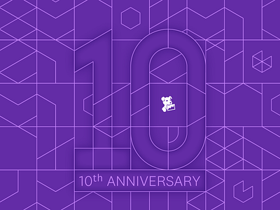 Datadog 10 Year Anniversary Wallpaper